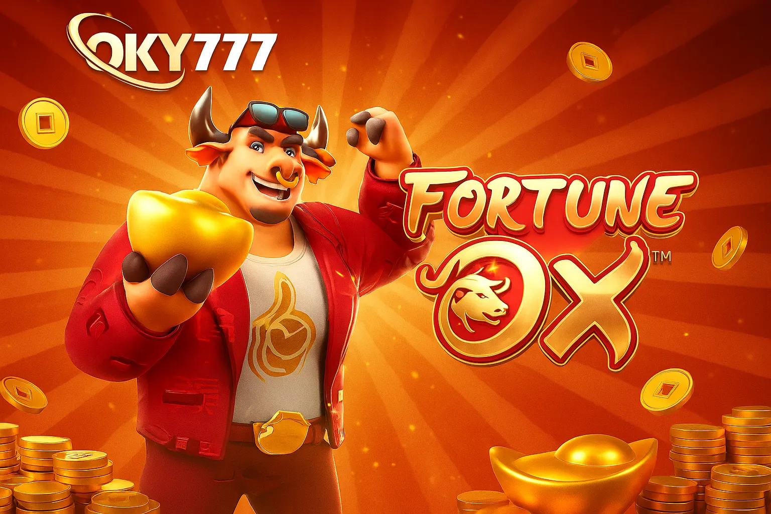 Fortune Ox no OKY777 - Aposte Agora e Reivindique Seus Ganhos