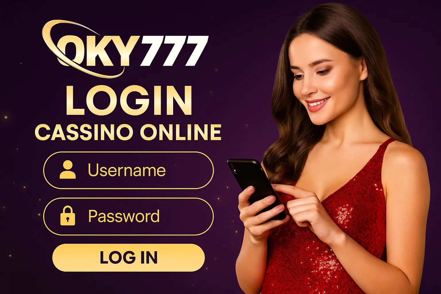 Login no Cassino OKY777