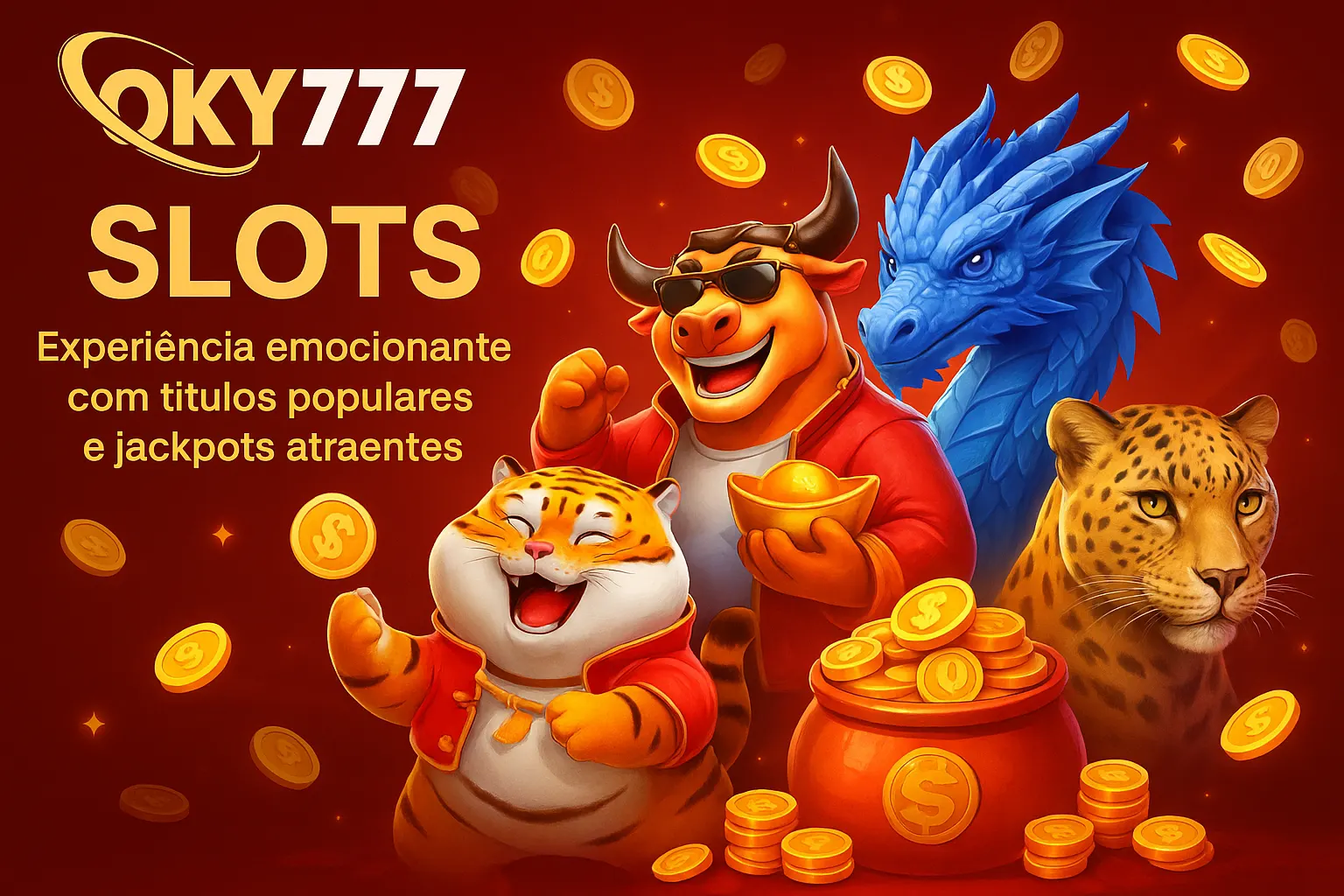 Explore o mundo das slot machines no OKY777 Casino